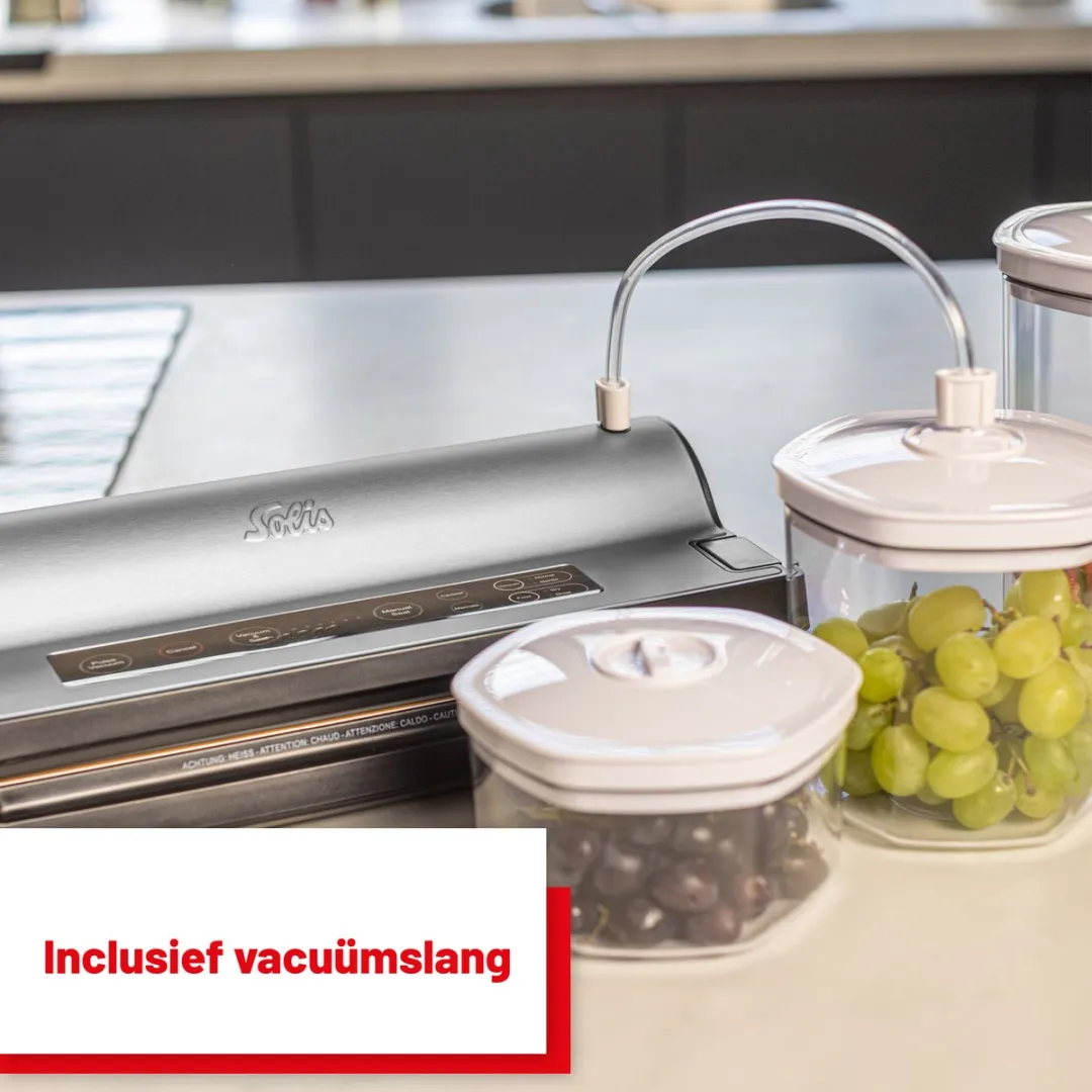 Solis Vac Prestige 575 Vacuümverpakker - Grijs
