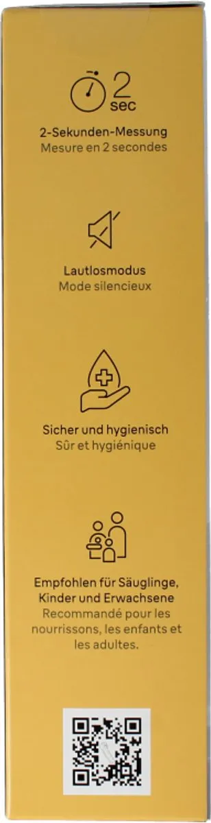 Braun Sensian 3 BNT050 Voorhoofdthermometer - Wit