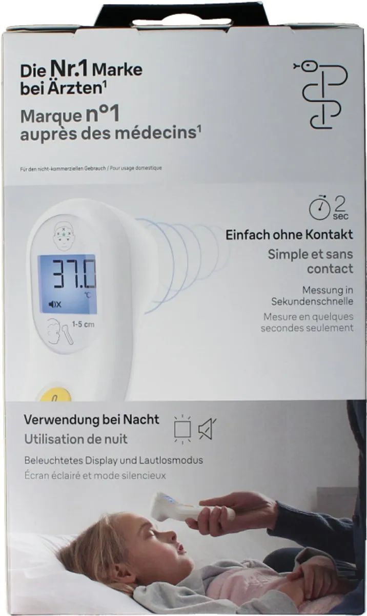 Braun Sensian 3 BNT050 Voorhoofdthermometer - Wit