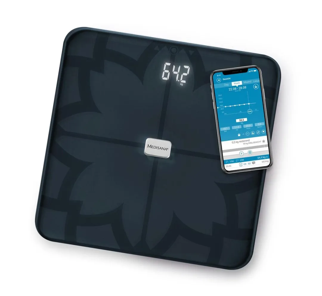 medisana BS 450 - Connect Lichaamsanalyseweegschaal - Zwart