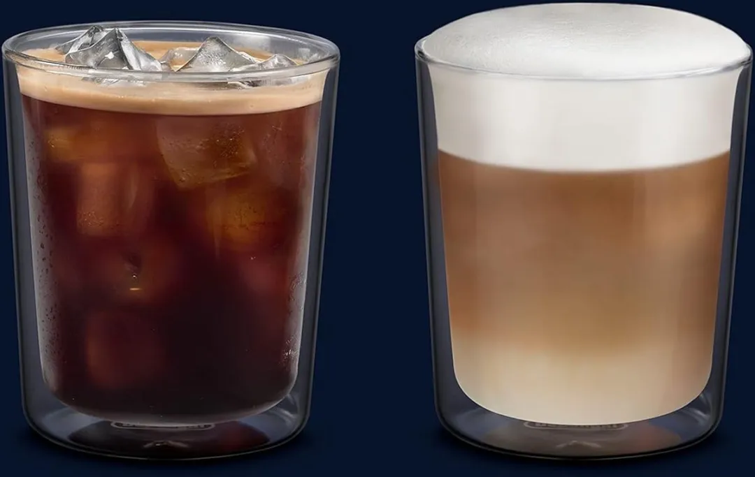 De'Longhi DLSC318 Thermische Glazen - 2 Stuks - Borosilicaat