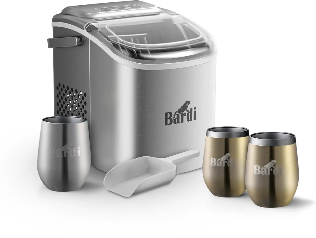 Bardi Deluxe IJsblokjesmachine Set
