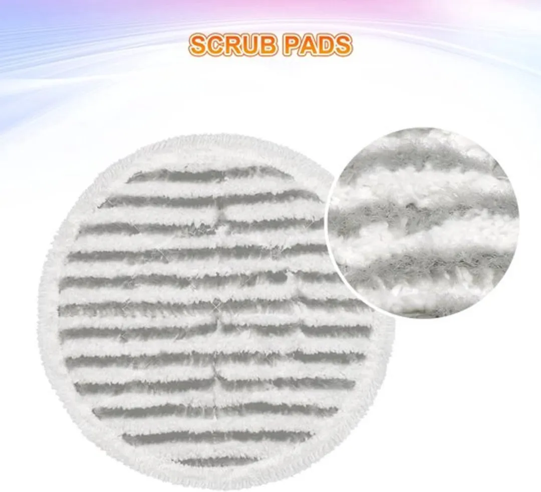 Shark S7000 Stoomreinigerpads - 6 Stuks - Grijs/Oranje - afbeelding 6 van 6