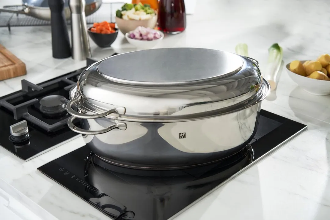 Zwilling Ovale Braadpan 38cm - 1005542 - Zilver - afbeelding 4 van 6