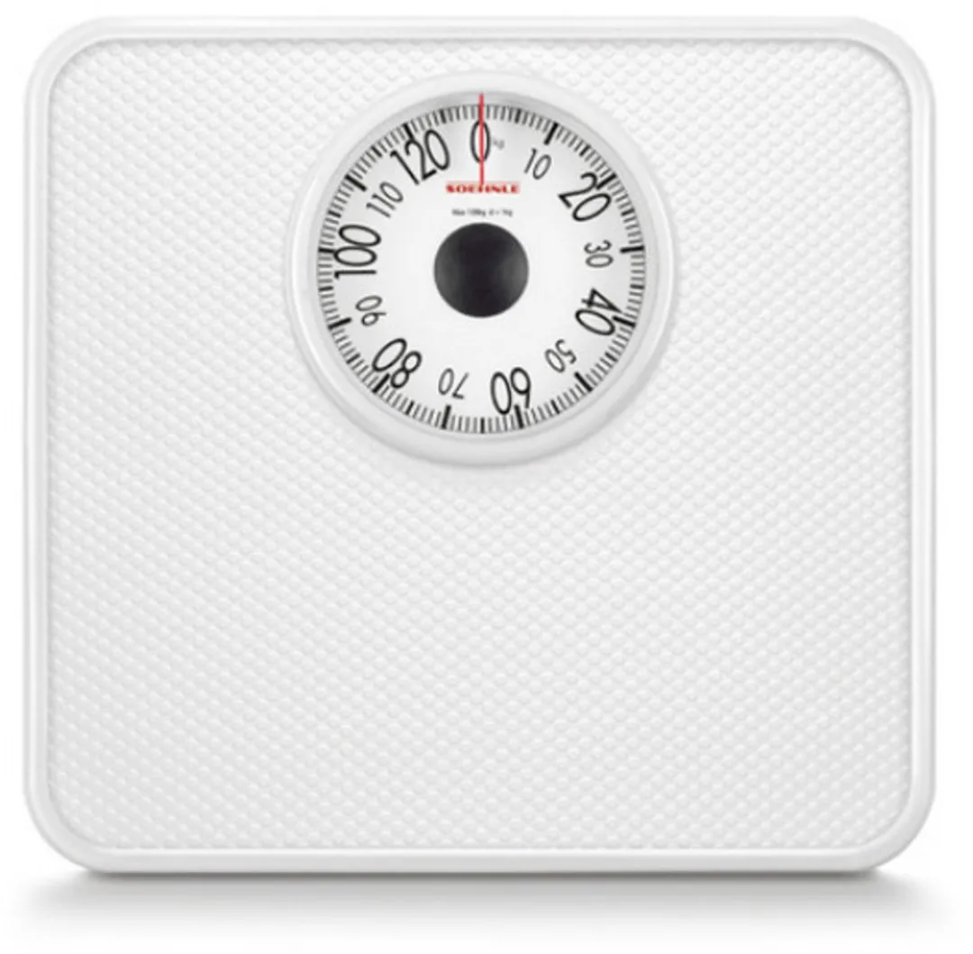Soehnle Tempo Analoge Personenweegschaal - Wit - 130 kg