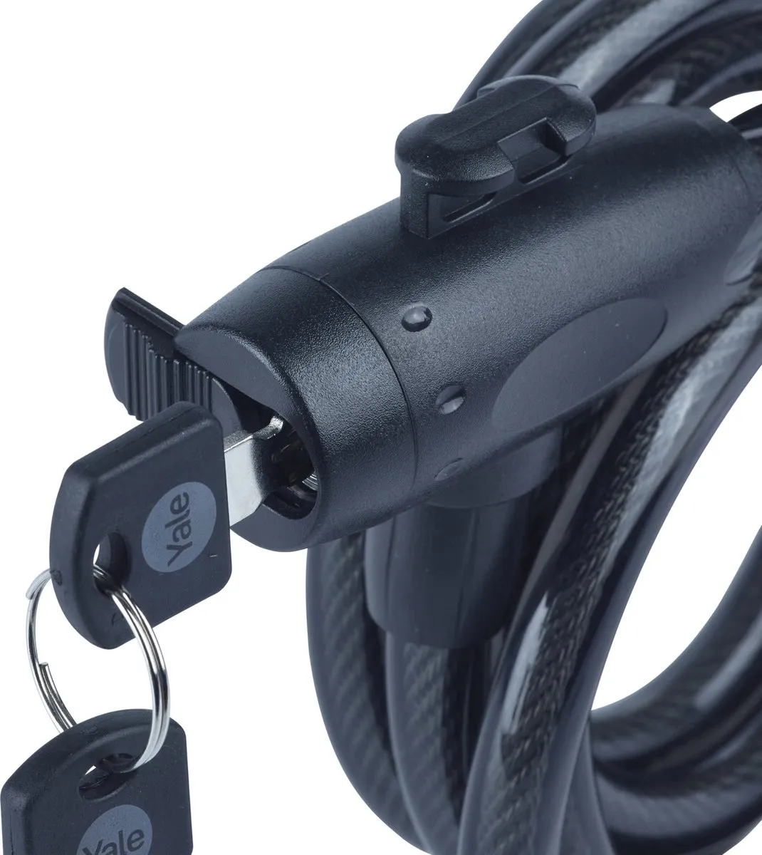 Yale Essential Security Keyed Cable Lock 12mm - Zwart - afbeelding 5 van 6