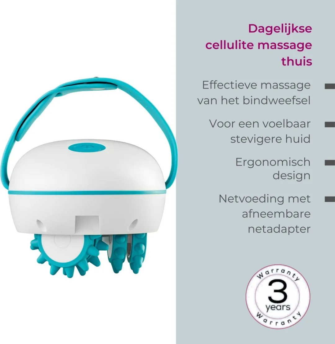 Beurer CM 51 Anti-Cellulitis Massageapparaat - 2 Intensiteitsniveaus - Wit/Blauw