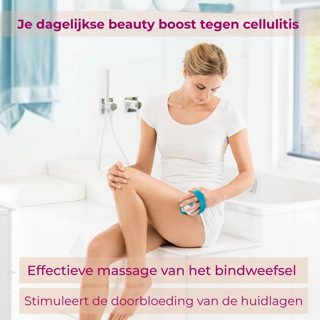 Beurer CM 51 Anti-Cellulitis Massageapparaat - 2 Intensiteitsniveaus - Wit/Blauw