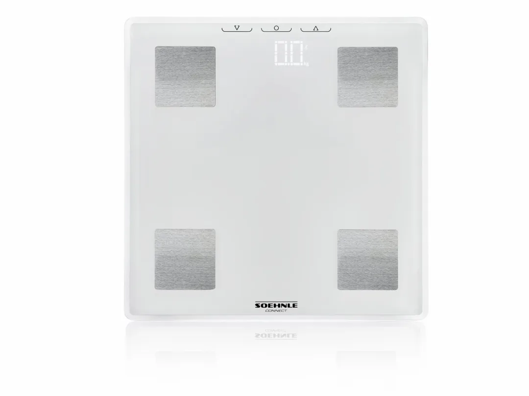 Soehnle Shape Sense Connect Lite Lichaamsanalyseweegschaal - 180 kg - Grijs