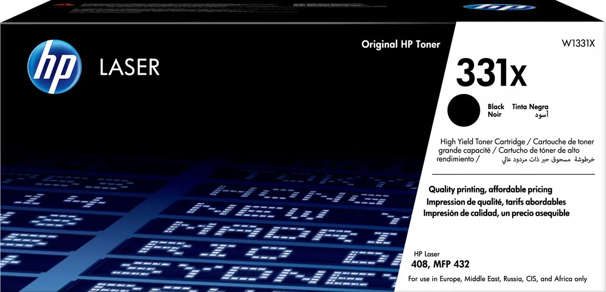 HP 331X W1331X Tonercartridge