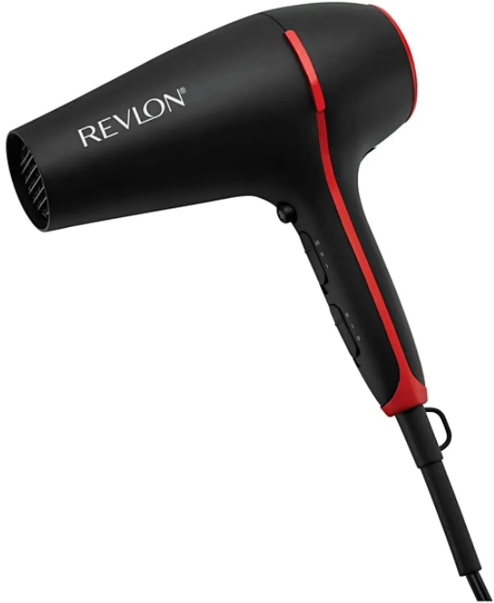 Revlon SmoothStay Haardroger - 2 Snelheden, 3 Warmtestanden - Zwart