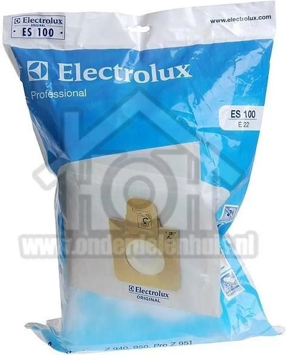 Electrolux S-Bag Stofzuigerzakken E22n - 5 Stuks