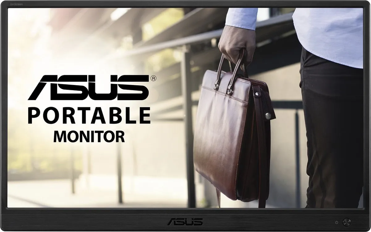 ASUS ZenScreen MB165B 15.6" LCD Monitor - Zwart - afbeelding 6 van 6