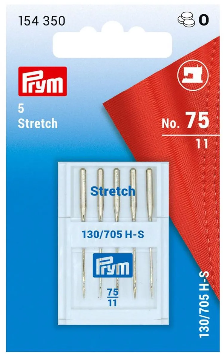 Prym Naaimachinenaalden 130/705H-S STRETCH 75 - 5 Stuks