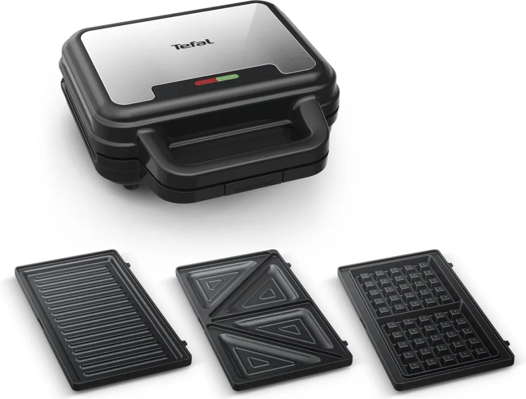 Tefal UltraCompact 3in1 SW383D10 Wafelijzer/Tosti/Contactgrill