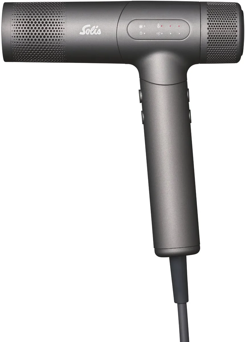 Solis AirVolution 280SE Föhn - Professionele Haardroger - 1600W - Ionentechnologie - 3 Temperatuurstanden en 3 Luchtsnelheden - Intelligente Temperatuurcontrole