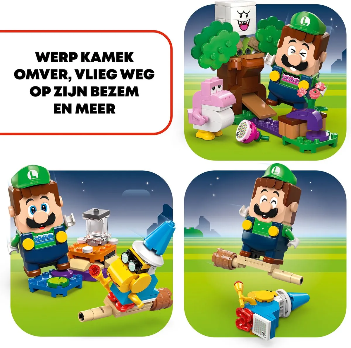 LEGO Super Mario Avonturen Luigi 71440 - 210 Stukken - 4 Minifiguren