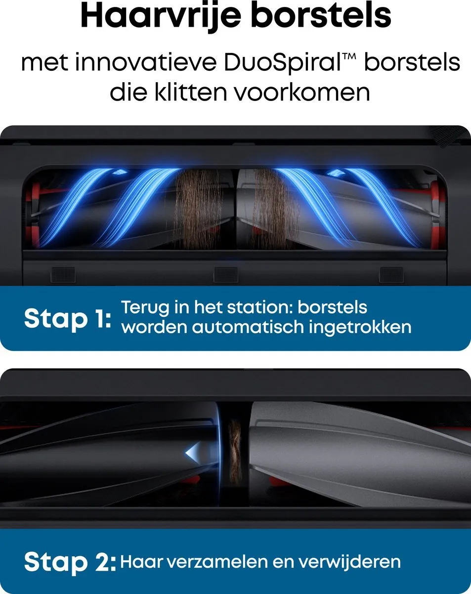 Eufy Omni E25 Robotstofzuiger - 20.000 Pa - Wit