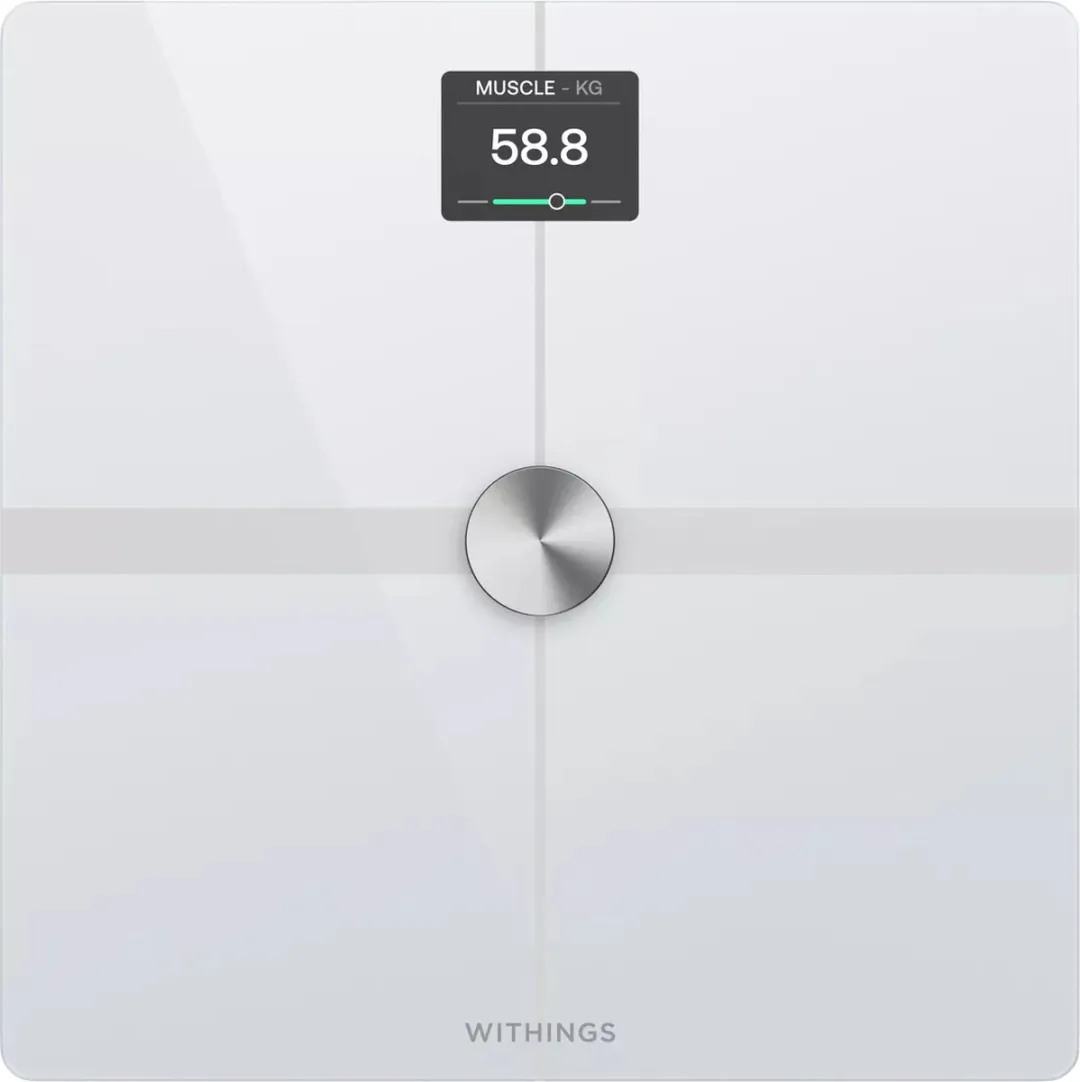 Withings Body Smart WBS13-White-All-Inter Slimme Weegschaal - Wit