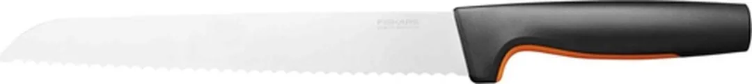 Fiskars Functional Form Broodmes 21cm - Roestvrijstalen lemmet - Zwart/Oranje/Zilver
