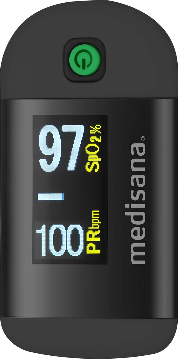 Medisana PM 100 Saturatiemeter - Zwart