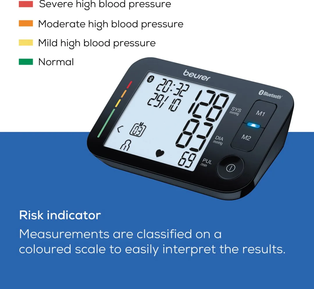 Beurer BM 54 Bloeddrukmeter - Bluetooth - XL Display