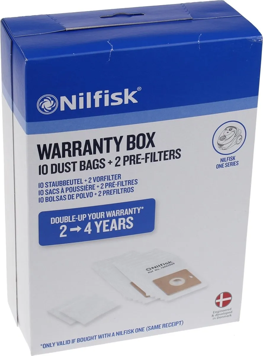 Nilfisk Neo Serie Stofzuigerzakken 10 Stuks