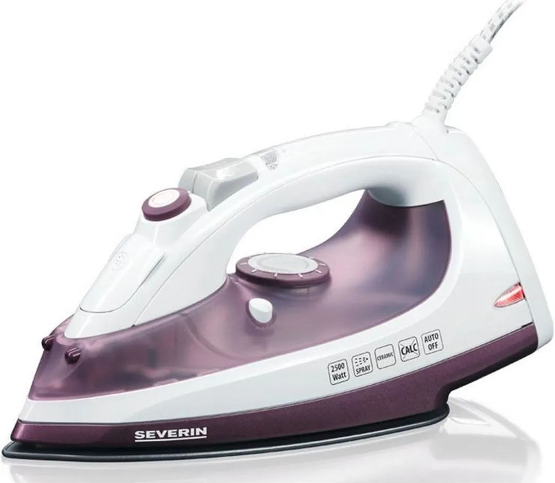 Severin BA 3210 Stoomstrijkijzer - 2500W - Paars