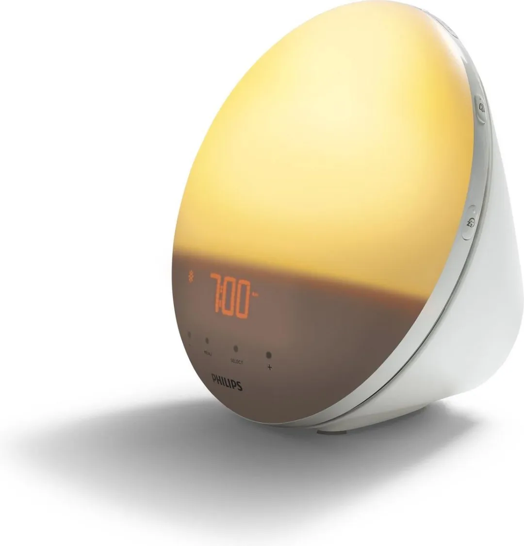 Philips HF3531/01 Wake-Up Light - 7 Geluiden - Wit/Grijs