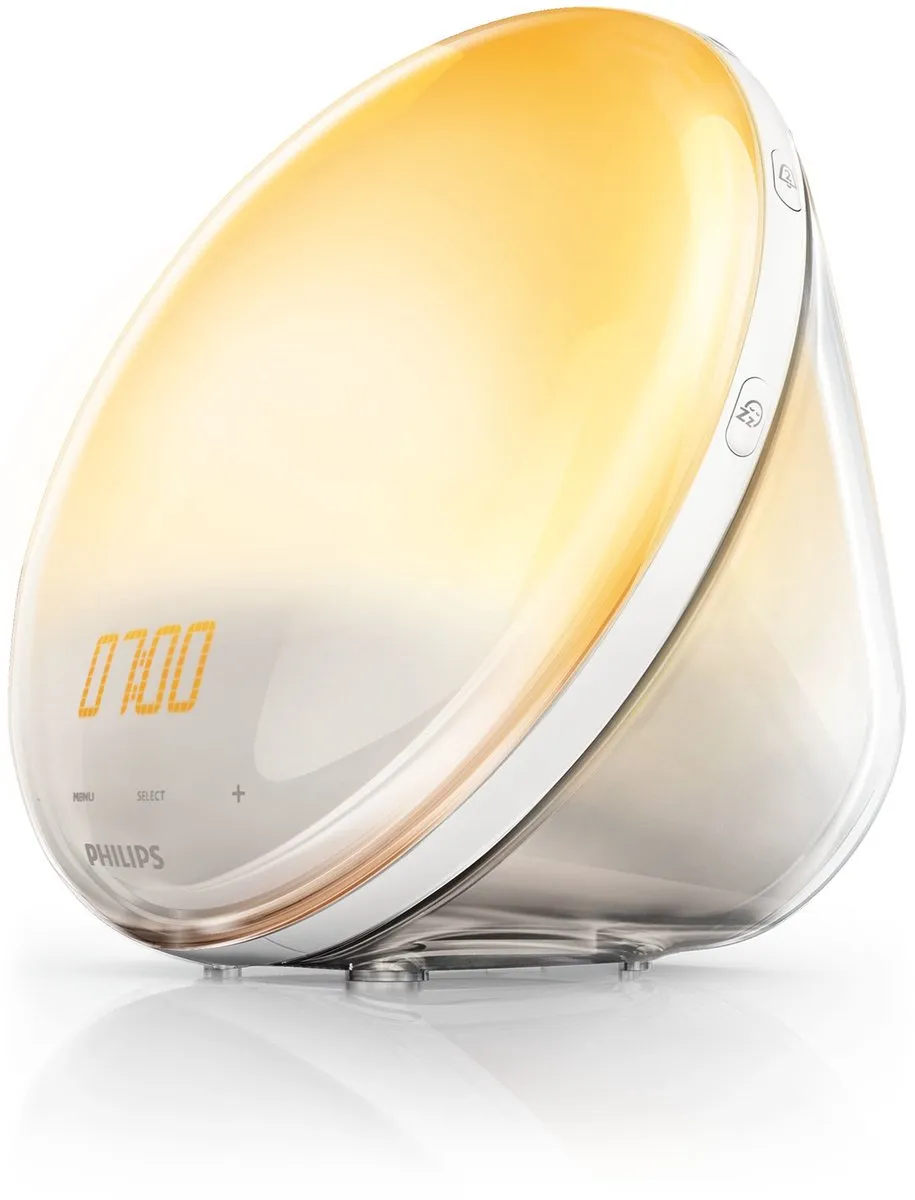 Philips HF3531/01 Wake-Up Light - 7 Geluiden - Wit/Grijs