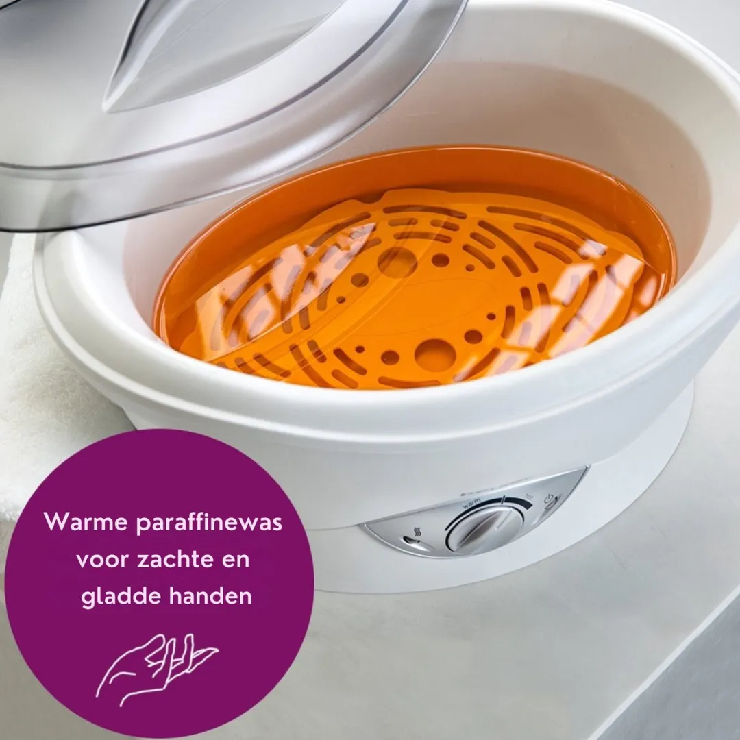 Beurer MP 70 Paraffinebad - 2x450g Wax + 30 Folies - Wit/Zilver