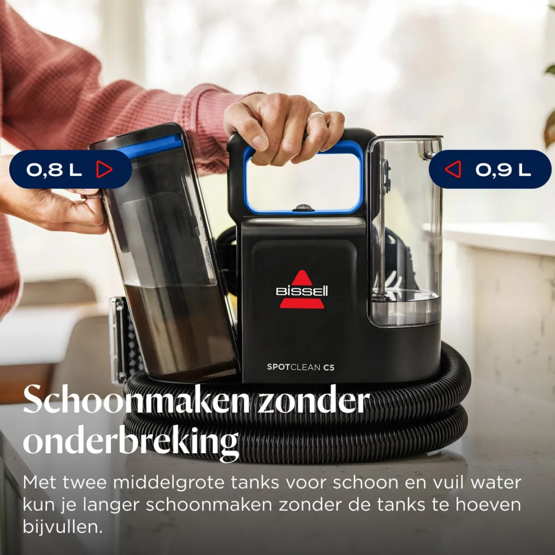 BISSELL SpotClean C5 Select 3928N Vlekkenreiniger - 400W - 1.7L