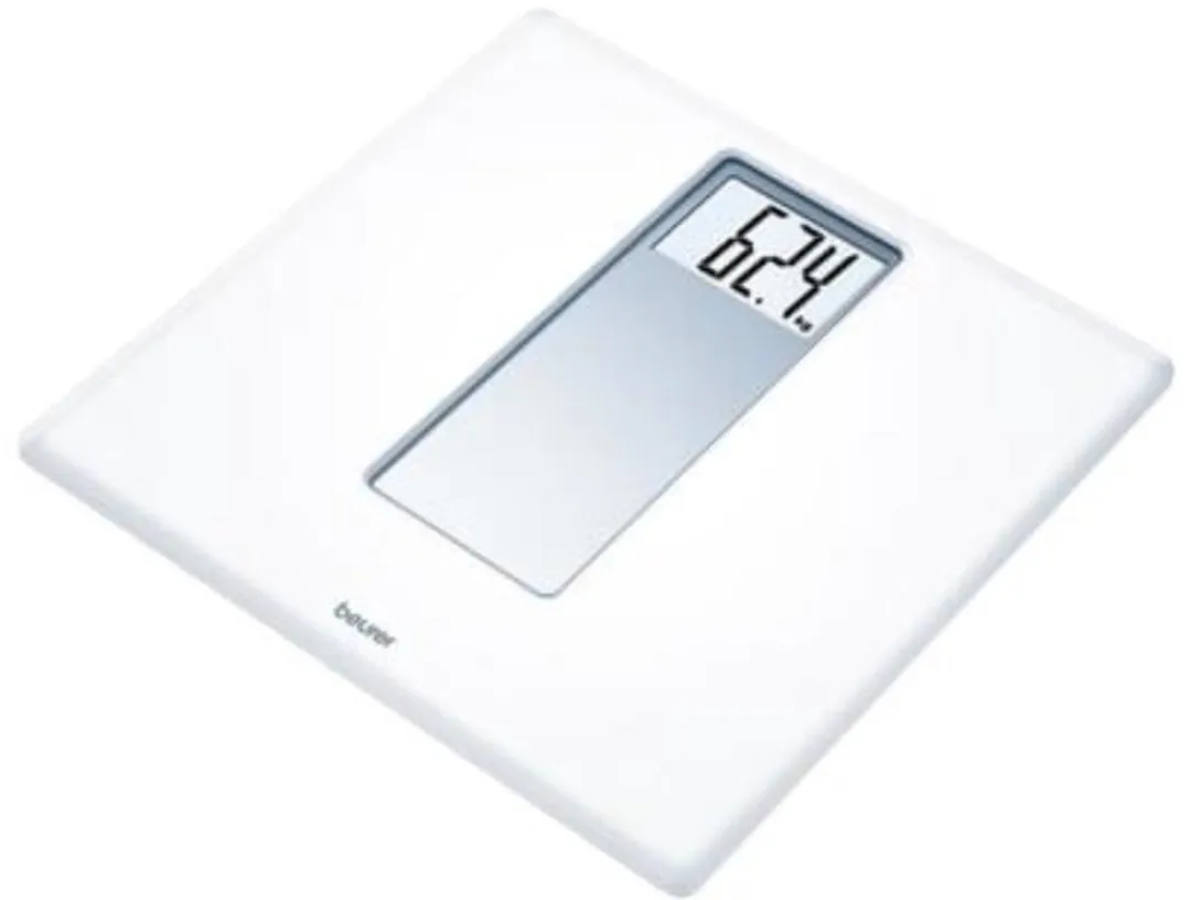 Beurer PS 160 Personenweegschaal - Wit - Glas - 180 kg