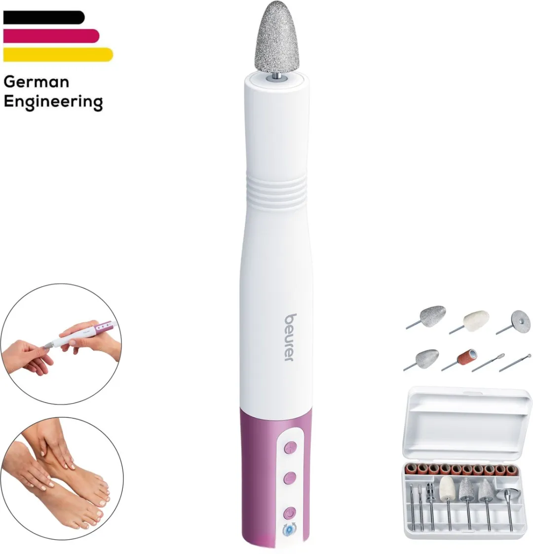 Beurer MP 52 Elektrisch Manicure/Pedicure Apparaat