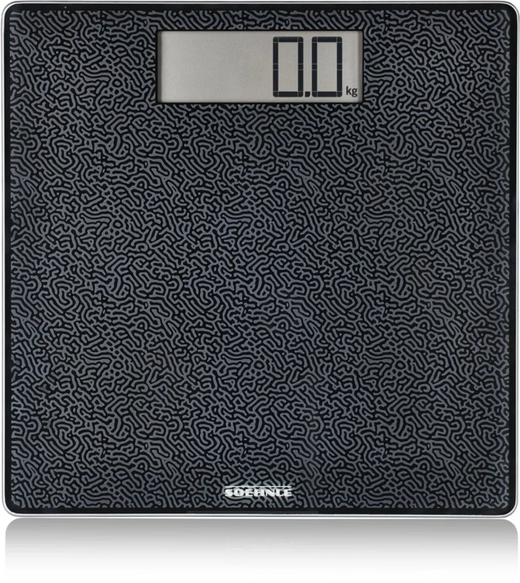 Soehnle Style Sense Comfort Coral Personenweegschaal - 180 kg - Zwart