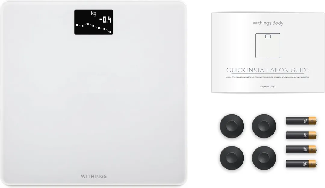 Withings Body WBS06-White-All-Inter Weegschaal - Wit