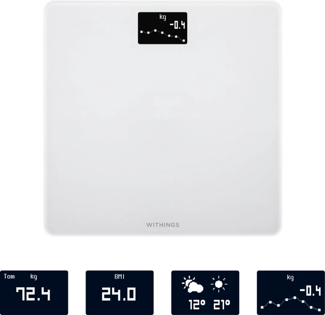 Withings Body WBS06-White-All-Inter Weegschaal - Wit