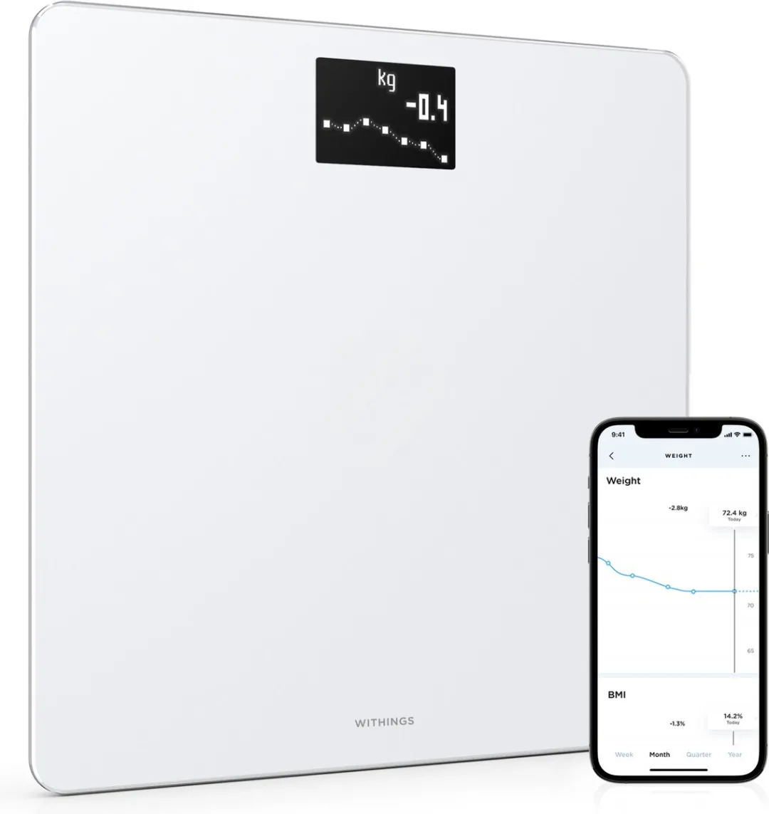 Withings Body WBS06-White-All-Inter Weegschaal - Wit
