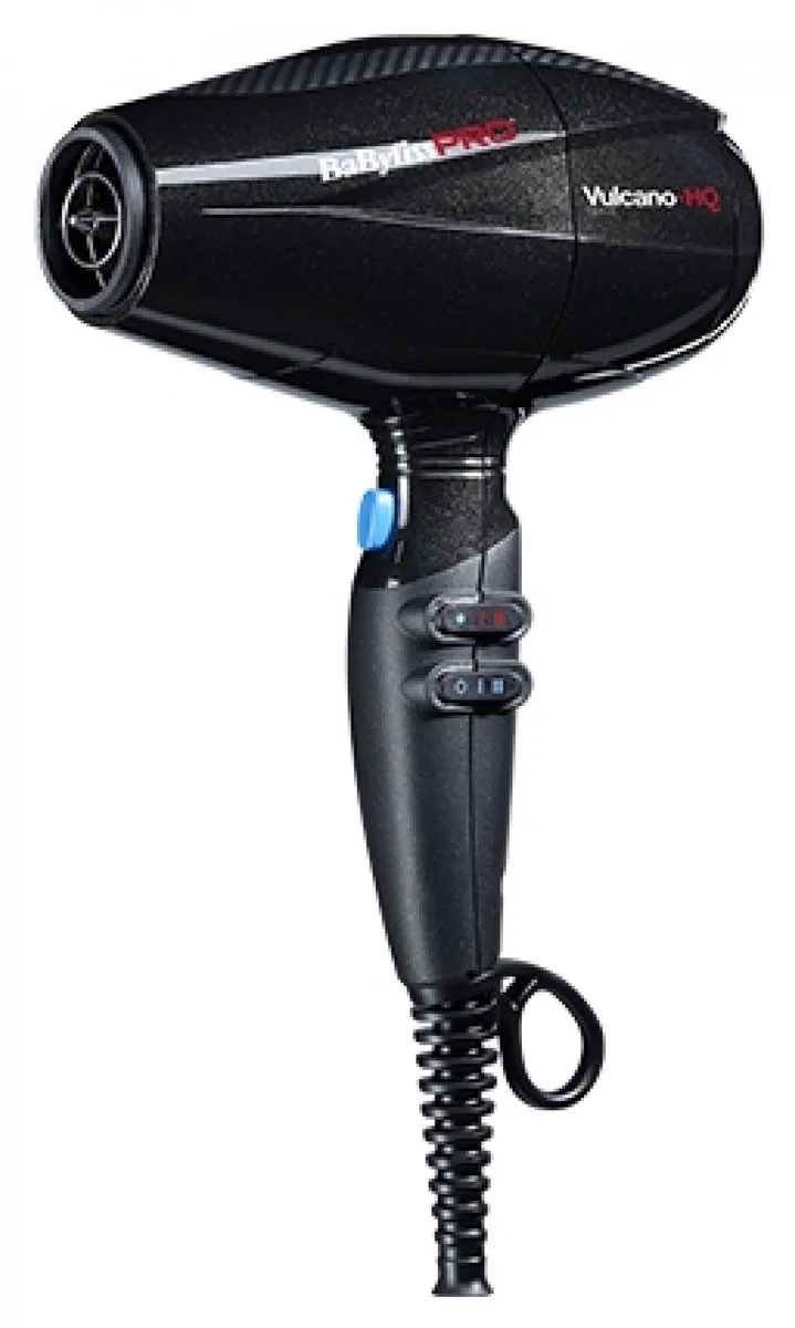 BaBylissPRO Vulcano-HQ Föhn 2400W - Zwart