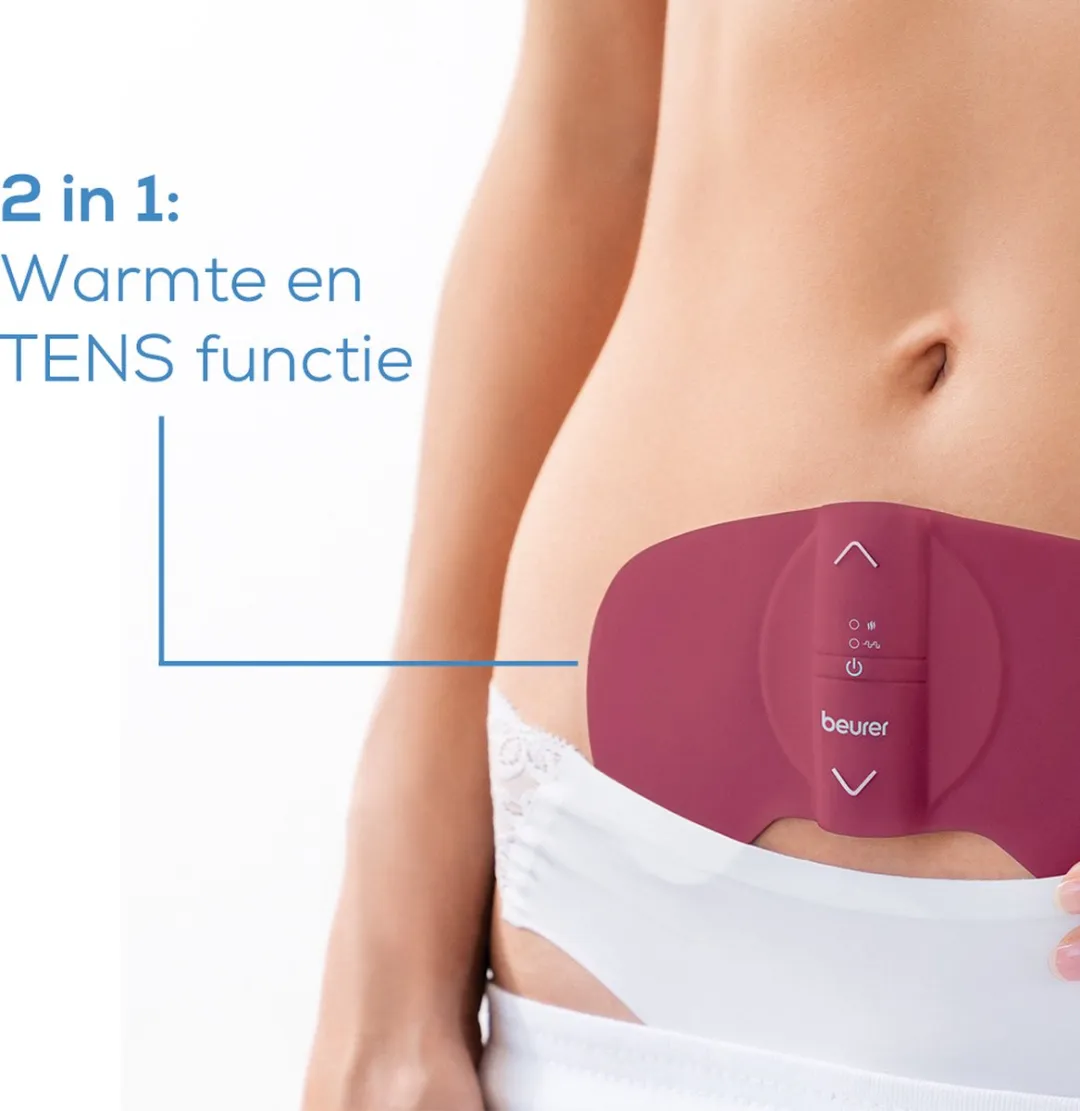 Beurer EM 50 Menstrual Relax Nabestelset - 6 Gelpads 50x56mm