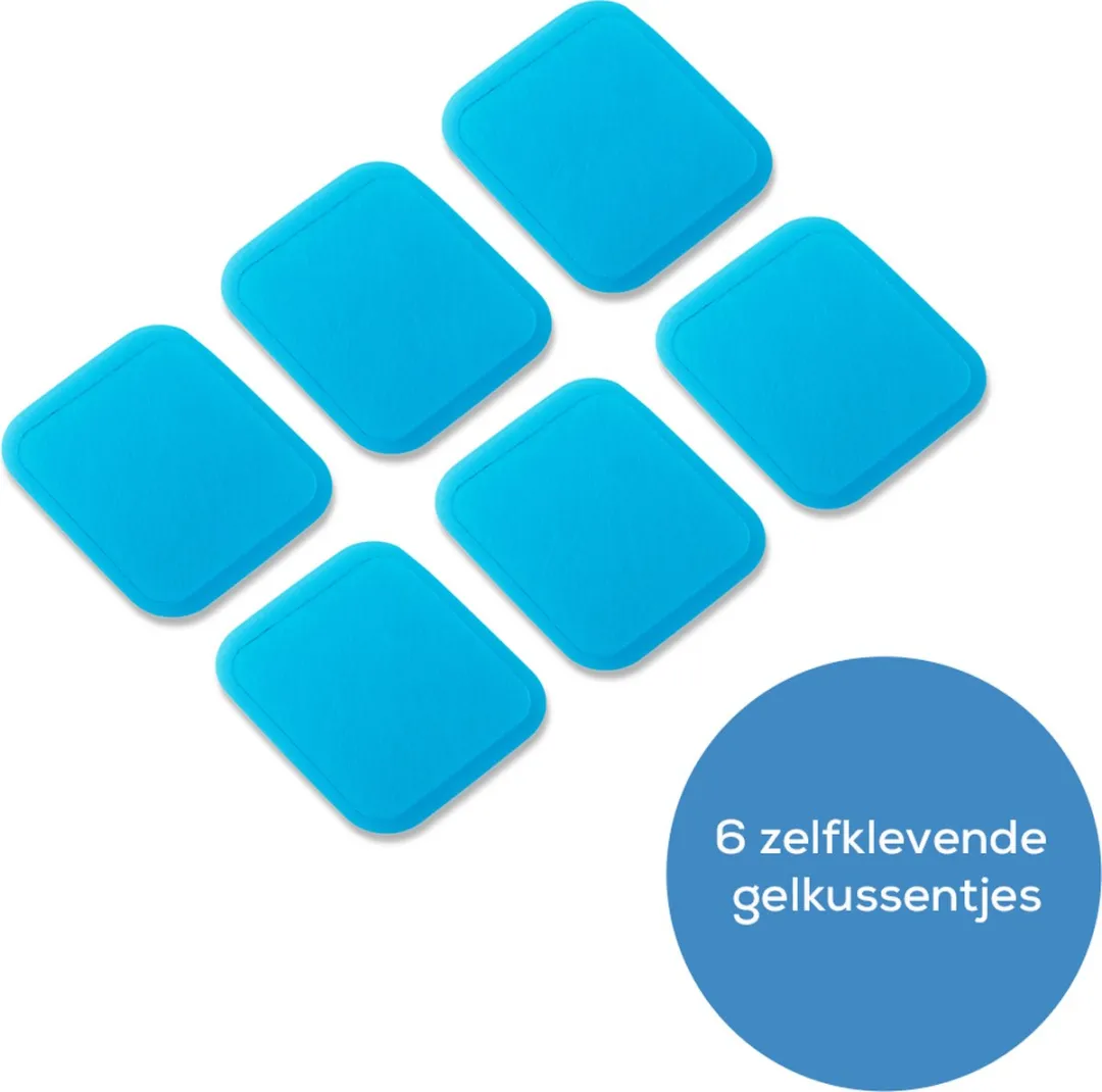 Beurer EM 50 Menstrual Relax Nabestelset - 6 Gelpads 50x56mm