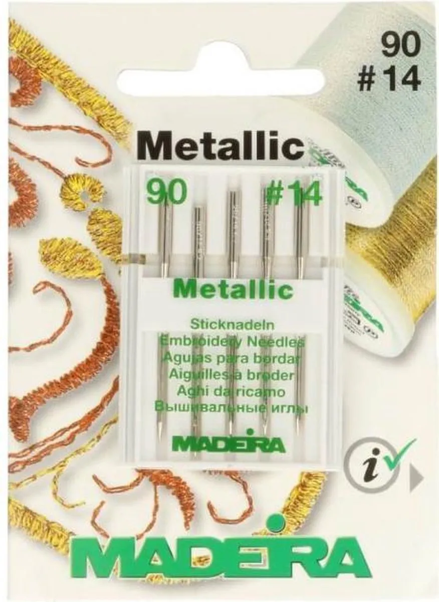 Madeira Titanium met Nld 90-14 - 5 Stuks - Staal