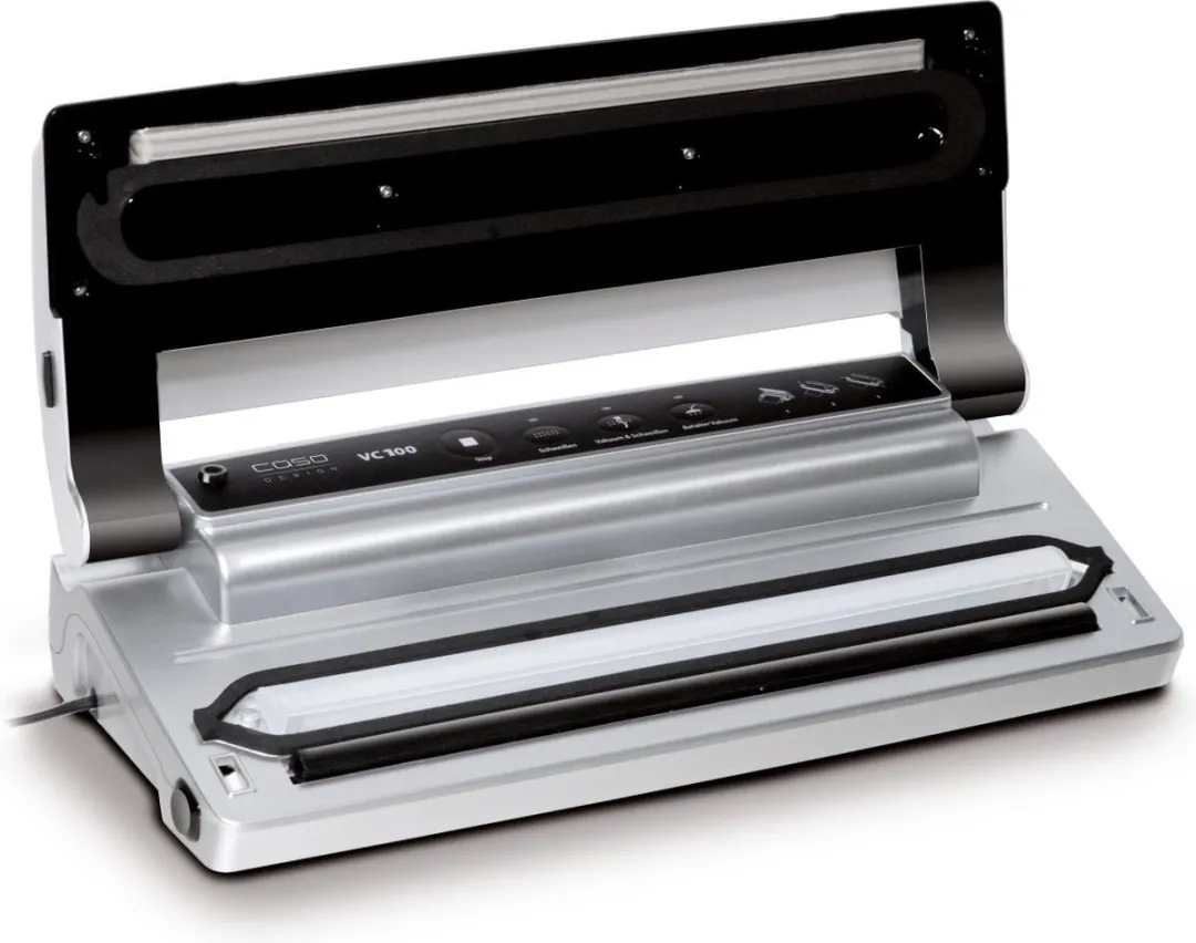 Caso VC 100 Volautomatische Vacuüm Sealer - 120W - Zilver