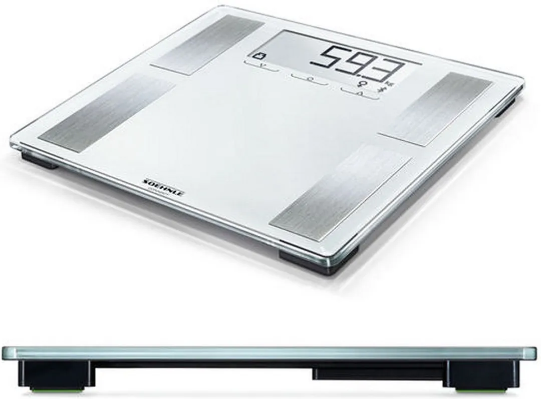 Soehnle Shape Sense Connect 100 Personenweegschaal - 8 Personen - 180 kg - Wit/Zilver