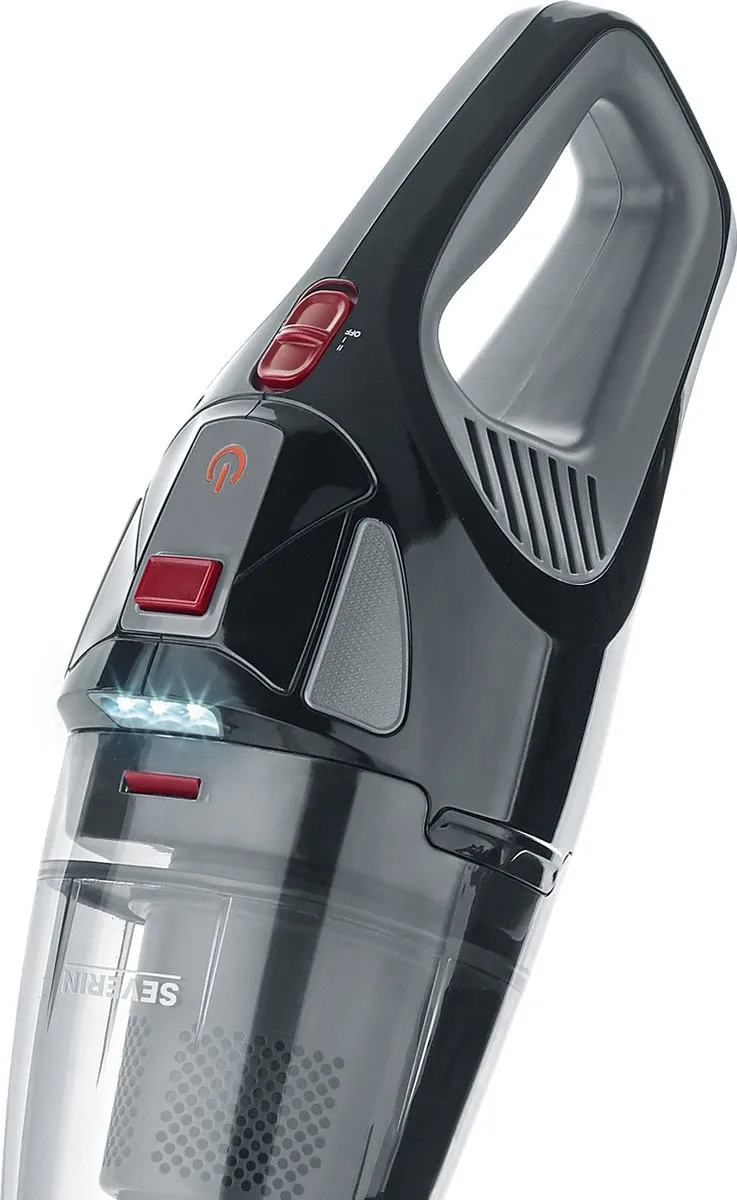 Severin HV 7147 Snoerloze Handstofzuiger - 0.65L Grijs/Zwart