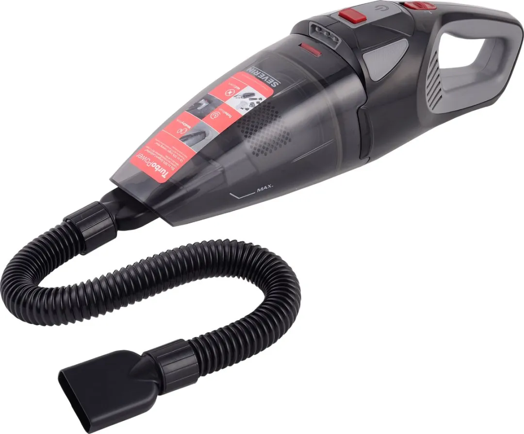 Severin HV 7147 Snoerloze Handstofzuiger - 0.65L Grijs/Zwart