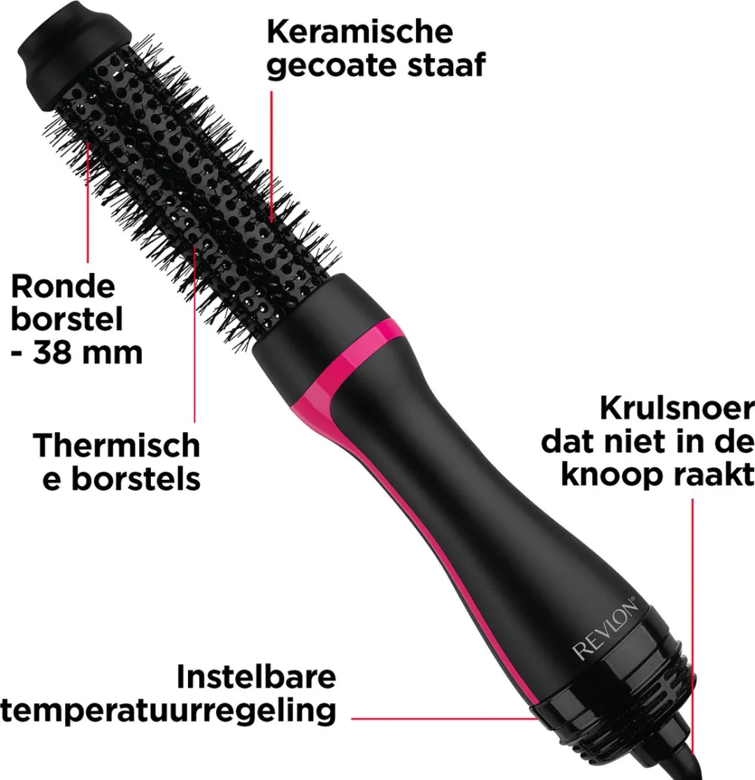 Revlon RVDR5292UKE Stijlborstel - 800W - Zwart