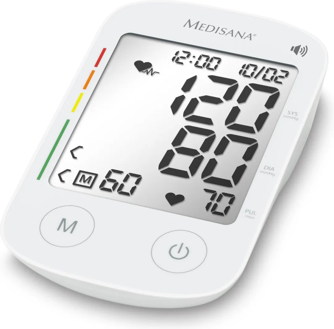 Medisana BU 535 Voice Bloeddrukmeter - 2 Personen - 120 Metingen - Wit - afbeelding 2 van 5