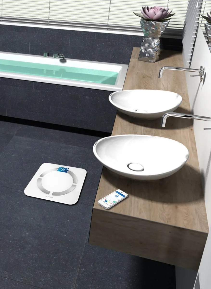 Medisana BS 430 Connect Lichaamsanalyseweegschaal - Wit - afbeelding 6 van 6