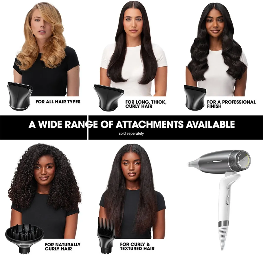 ghd - Speed - Ultrasnelle ionische föhn - Wit